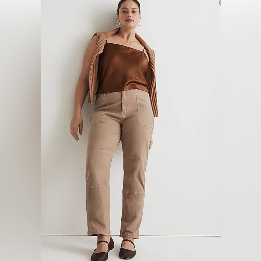 Madewell 
the '90s straight utility pant Size 32 NWT